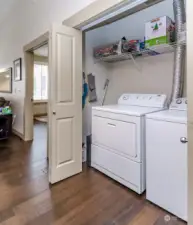 Full size washer and dryer