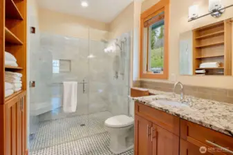 ADU Primary Bath Marble Tile