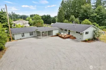 View of both homes.  No photos of DADU interior due to tenants in home.