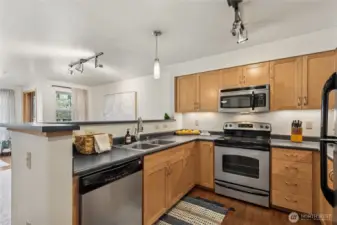 Spacious Kitchen