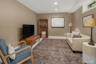 Office in basement