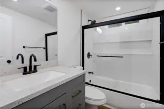 Hallway Bathroom