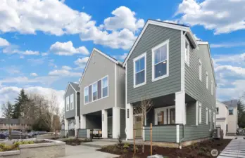 Corner home with extra windows