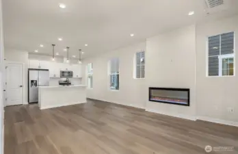 Gathering room and cafe