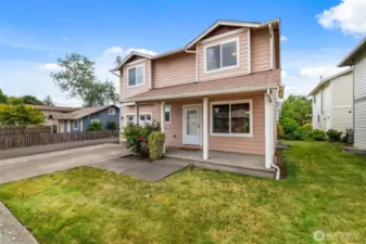 Enjoy the perfect blend of curb appeal and usable green space.