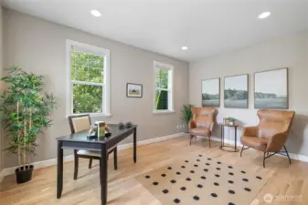 Oversize Main Floor Den ~ So many possibilities!