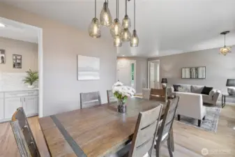 Wonderfully Designed Home flows seamlessly from space to space