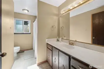 Full Bath: Upstairs