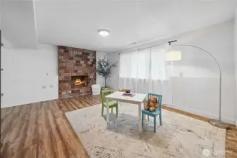 Flex Room:Downstairs. Use your imagination! Great as an additional Bedroom 4, office, or den area!