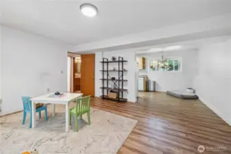 Flex Room: Downstairs