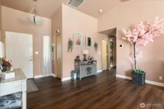 From the great room and kitchen, let's head to the bedrooms, starting with the primary.