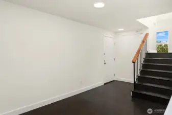 main floor - entry