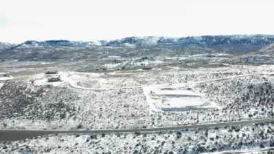 Another View. Another Large Custom Home Going In Next Door.