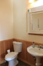 lower level bathroom