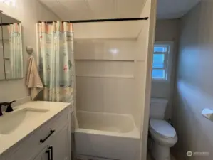 Bathroom in house