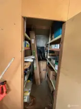 Garage storage space