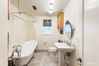 Main floor bathroom