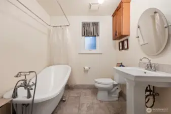 Main floor bathroom