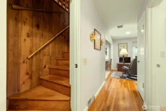 Upstairs access from hallway