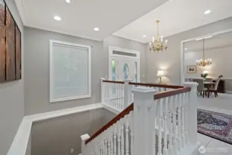 Notice the wall art lighting.