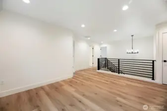 Upstairs loft