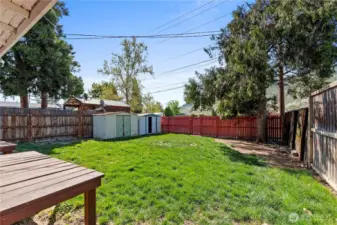 The entire property is fully-fenced.
