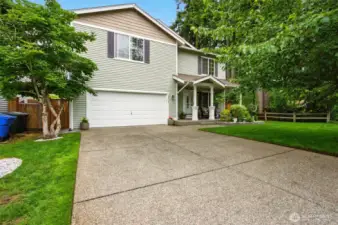 Extended driveway