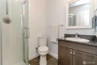 3/4 bath off primary