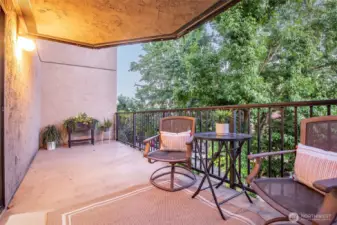 Expansive Deck off Living Room