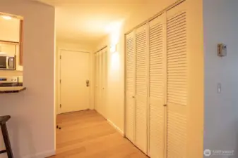 Entry with Expansive Double Closets
