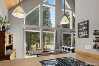 View from the kitchen.