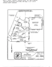 Plat map for entire short plat.