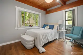 Bedroom 2 of 4  with good separation from primary