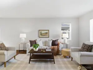 Multiple options for a well laid out living space