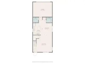 Downstairs floor plan