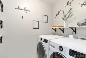 Large Laundry Room-Upstairs