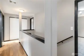 Hallway Upstairs to all Bedrooms and Laundry