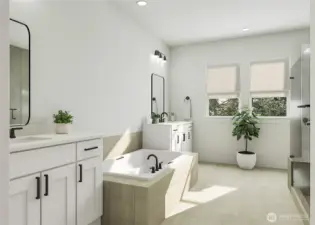 Pictures of Model Home Interior Renderings. Not pictures of actual home. Features, colors, layout may vary.