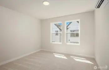 Upstairs bedroom with ensuite bathroom