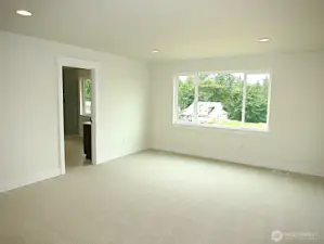 Primary upstairs.