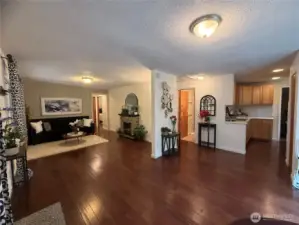 Plenty of natural light throughout.