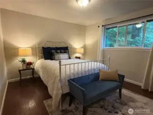 2nd bedroom newly painted.