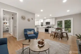 Enjoy the wood stove in the winters!