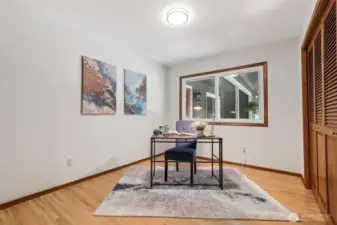 3rd main floor bedroom