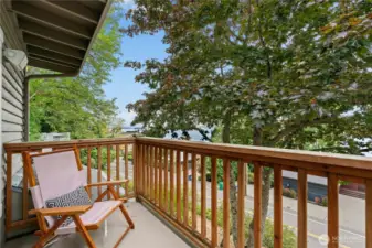 Primary bedroom balcony
