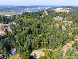 Approximate boundary lines