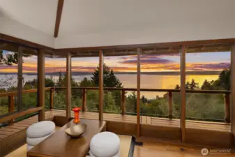 View from the primary bedroom.