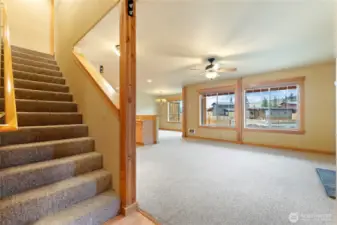 Stairs To Second Level