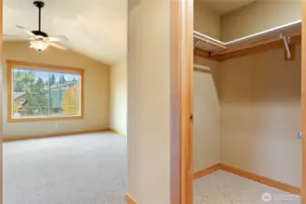 Primary Walk-in Closet