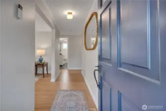 Nothing says charm like original fir floors from 1932 lovingly refinished.